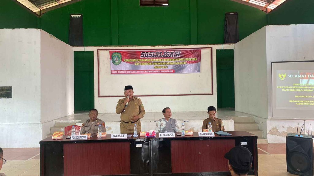 SOSIALISASI PERUNDANG-UNDANGAN ORGANISASI KEMASYARAKATAN DAN HIBAH BAGI ORGANISASI KEMASYARAKATAN TAHUN 2023
